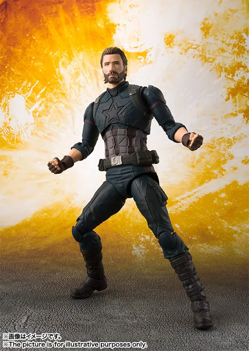 Marvel Капитан Америка 15 см Мстители Бесконечность войны BJD Фигурки игрушки|Игровые