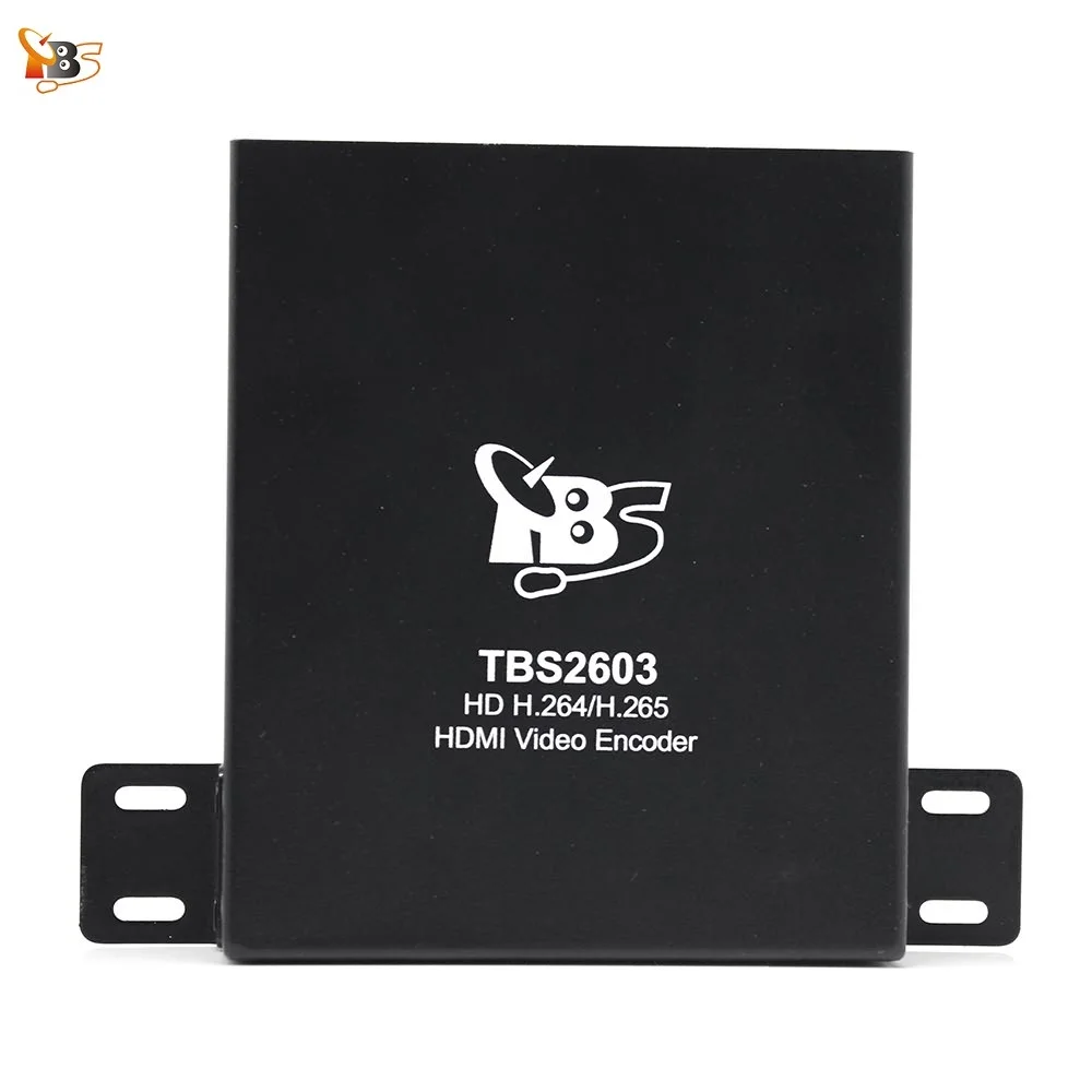 IP tv кодировщик TBS2603 HD H.264 H.265 HDMI видео кодировщик Поддержка HDMI вход для IP tv H.265 прямая трансляция