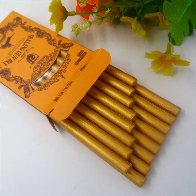 16pcs High Quality Mini Sealing Wax Stick Retro Seal Stamp Vintage Wax Stick Sellado Sax palillo sello de la cera high quality