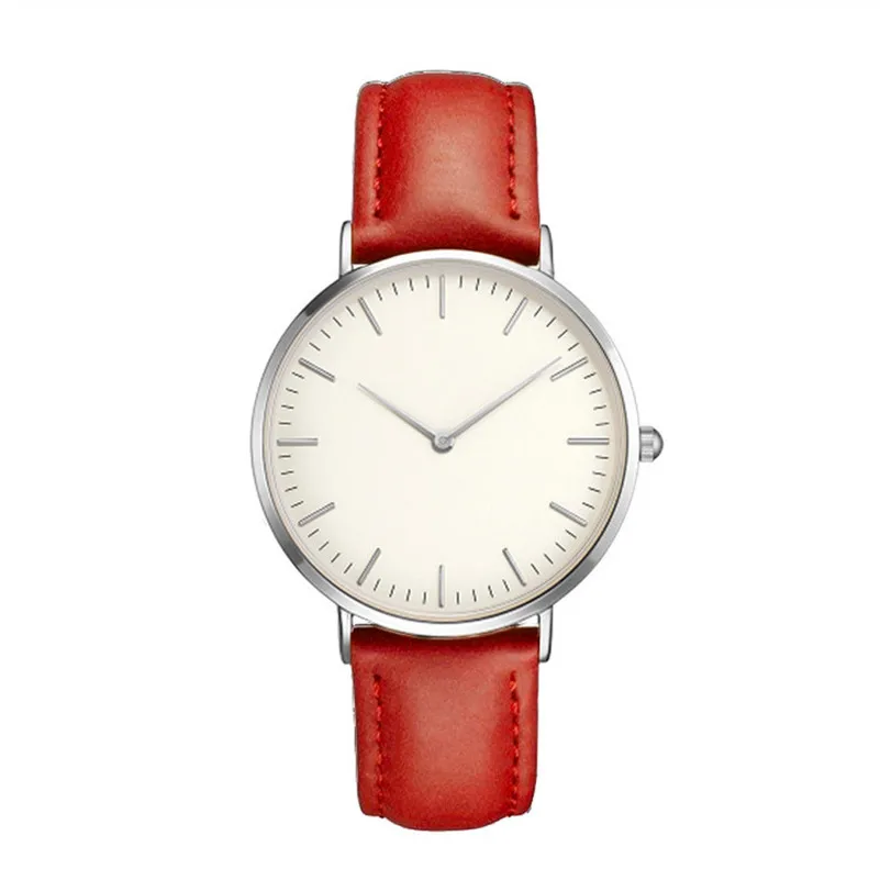 Lovers Watch Fashion Wristwatch Casual Women Men Casual Simple Quartz Analog Watch Band Wrist Watches Reloj mujer M09 (4)