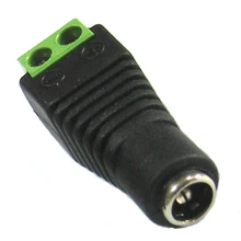 10x DC Power connecter Converter male connector Adapter for CCTV Camera