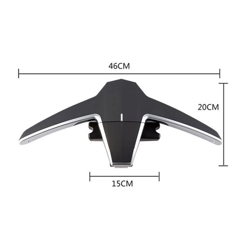 Аутентичные Высокое качество ABS автомобилей Вешалки на заднем сиденье пальто одежда складная вешалка Куртки Костюмы держатель стойку авто