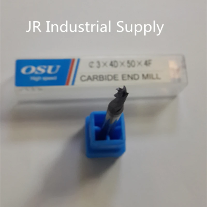 

1PCS OSU 3*4D*50*4F HRC 45 carbide end mills