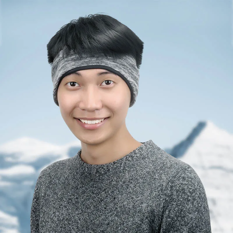Зимняя уличная теплая повязка на голову Спорт Баскетбол ветрозащитная повязка для головы наушник JL
