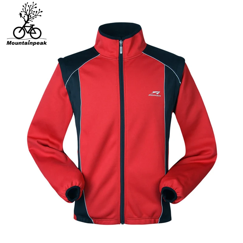 Mountainpeak CLEARANCE Thermal Cycling Jacket Removable Sleeves ...
