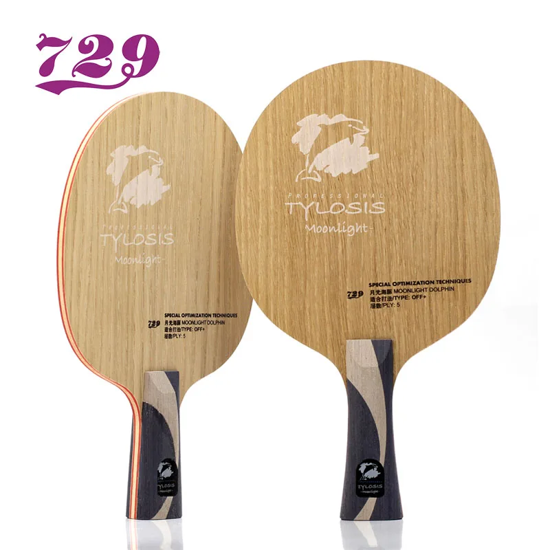 

New product RITC 729 Friendship Moonlight TYLOSIS OFF+ Table Tennis Blade for PingPong Racket