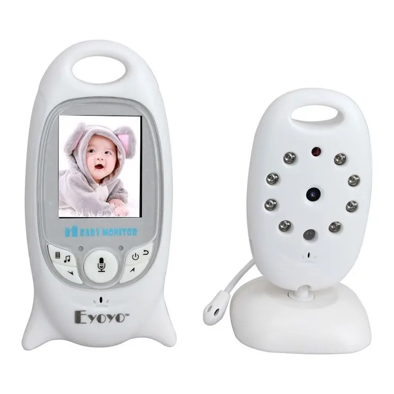 Eyoyo VB-601 2.0 inch Color Video Wireless Security Camera Baby Monitor Night Vision VOX Safety2-Way-Audio Talking 8 Lullabies