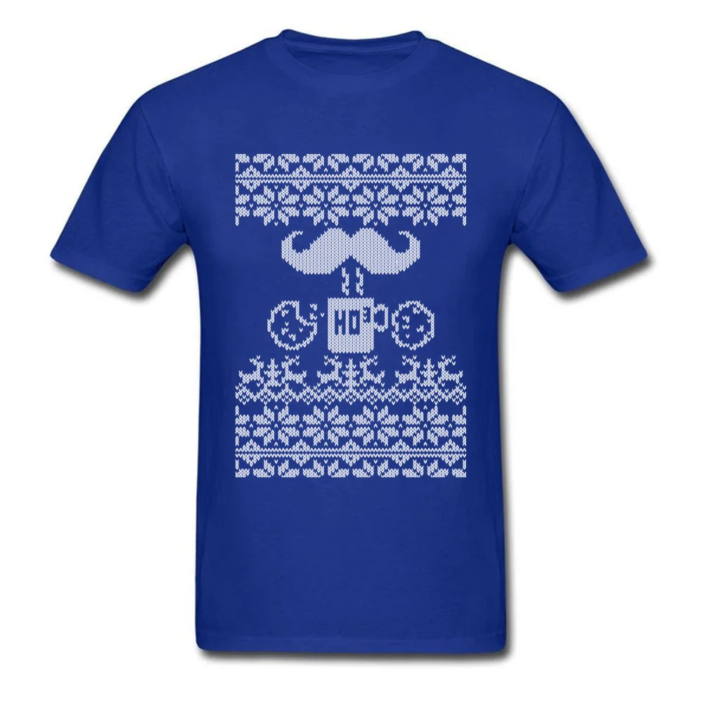 Santa Snack Ugly Christmas Sweater Style_blue