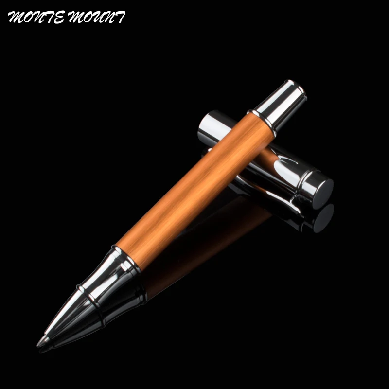 

high quality Wooden ball pen Luxury Signing Roller Ball Pen with 0.5mm Black Ink Refill Pens with Original Gift Box