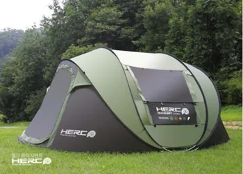 

New Arrival 3-4 Person Use Ultralarge Pop Up Automatic Quick Open Beach Tent Large Gazebo Car Self Drving Outdoor Camping Tent