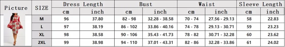 Женское сексуальное облегающее платье с расклешенными рукавами, осеннее платье-футляр Красного размера плюс, цветочный цветной принт, офисные вечерние платья-карандаш