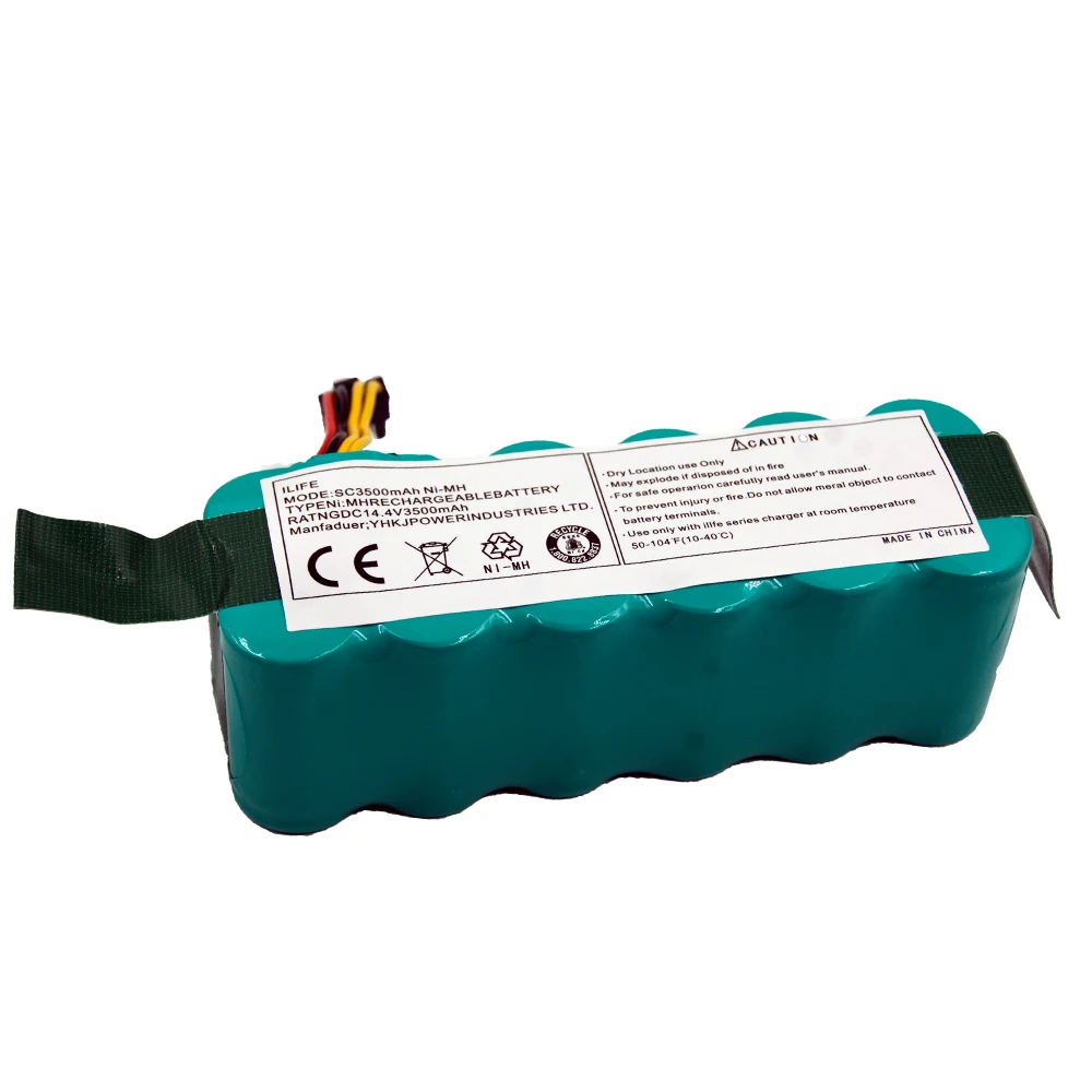 Перезаряжаемый Ni MH аккумулятор для пылесоса Ecovacs CR120 Dibea Panda X500 X580 Kk8 Haier 14 4 В SC 3500