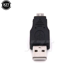 Enhanced USB to Micro B Data and Charging Cable Adapter (Black)