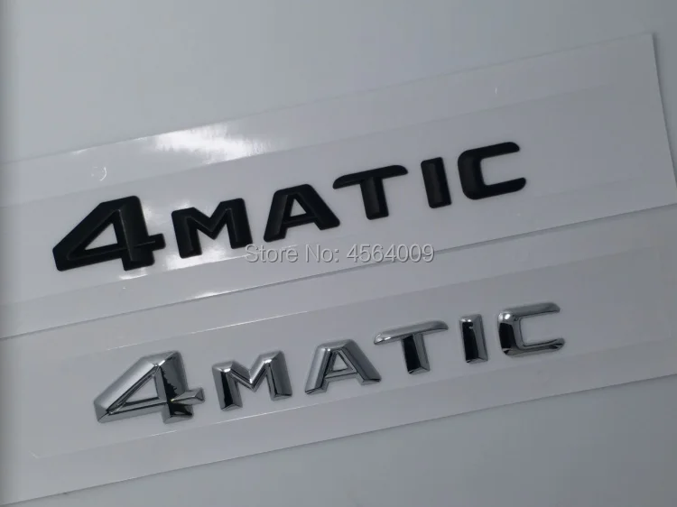 S63 Lettrage plaque signalétique autocollant pour Mercedes Trunk Badge nameplate