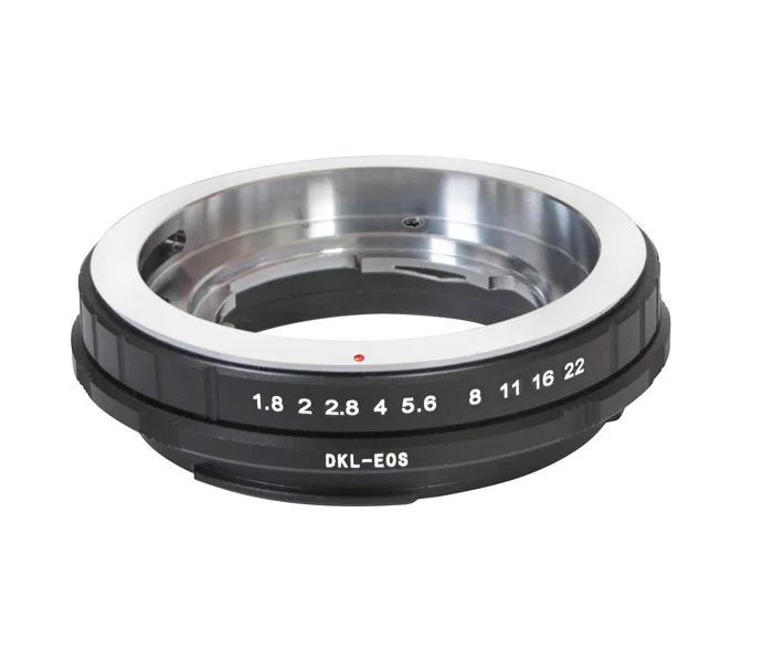 Металлический конвертер для фотоаппарата Foleto Φ Retina Voigtlander DKL-EOS to EF кольцо