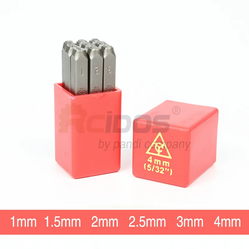 

Stanard Motorbike,car chassis number stamp,punch stamp/prefix seal alphabets(A-Z &),Number(0-9)