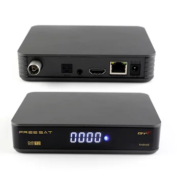 

Smart tv box GTT android 6.0 with function of DVB C/T2 built in wifi