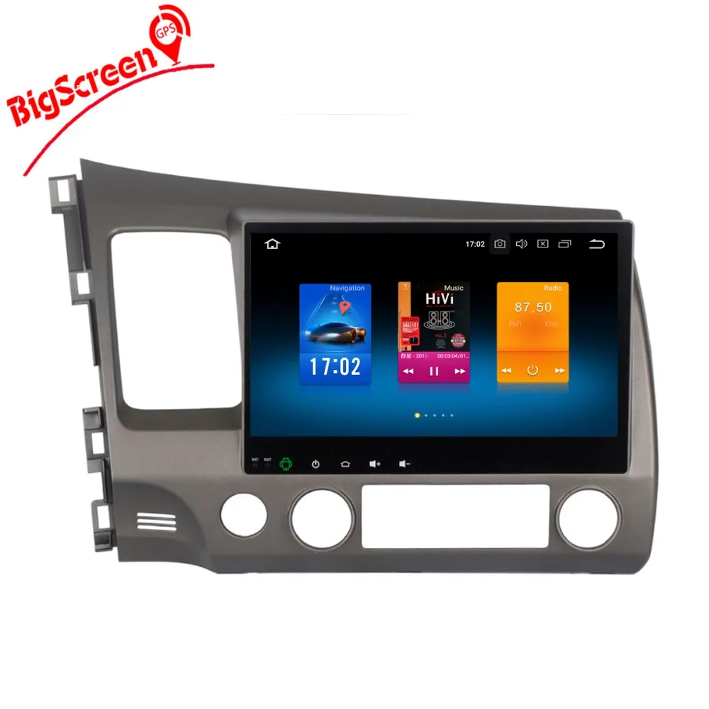 Top Newset Android8.0 Tesla style 8 Core 4GB RAM 32GB ROM Car No DVD Player GPS Navi For Honda Civic 2006-2011 Headunit Autoradio 2 Top Newset Android8.0 Tesla style 8 Core 4GB RAM 32GB ROM Car No DVD Player GPS Navi For Honda Civic 2006-2011 Headunit Autoradio 2