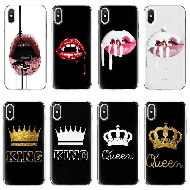 

Lips cover capa for iPhone 4S 5 5S SE 6 S 7 8 Plus Funda Coque Soft For iPhone 7 8 plus X XR Cover TPU For iPhone Xs Max case