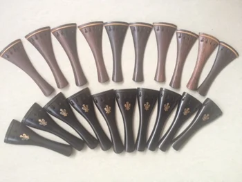 

20pcs violin tailpieces 4/4 ebony and rosewood 10pcs each wholesale