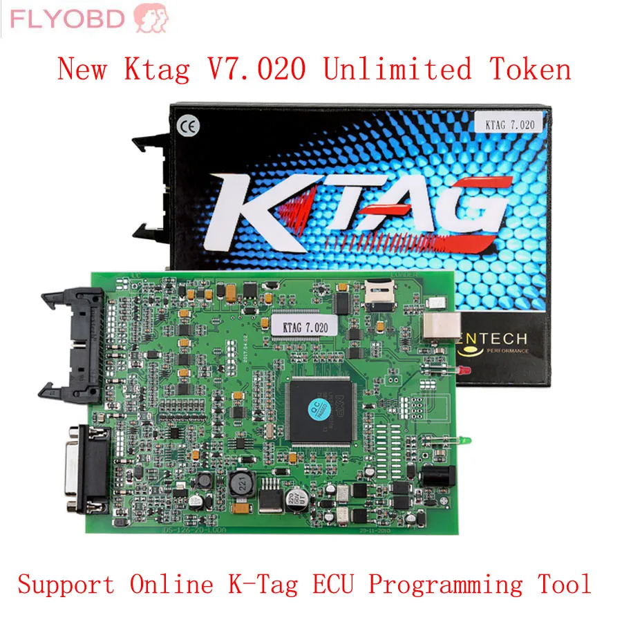 Ktag V7.020 безлимитный маркер K-tag V2.23 K Tag V7.020 ECU чип набор для настройки поддержка онлайн K-Tag ECU Программатор ЭБУ инструмент