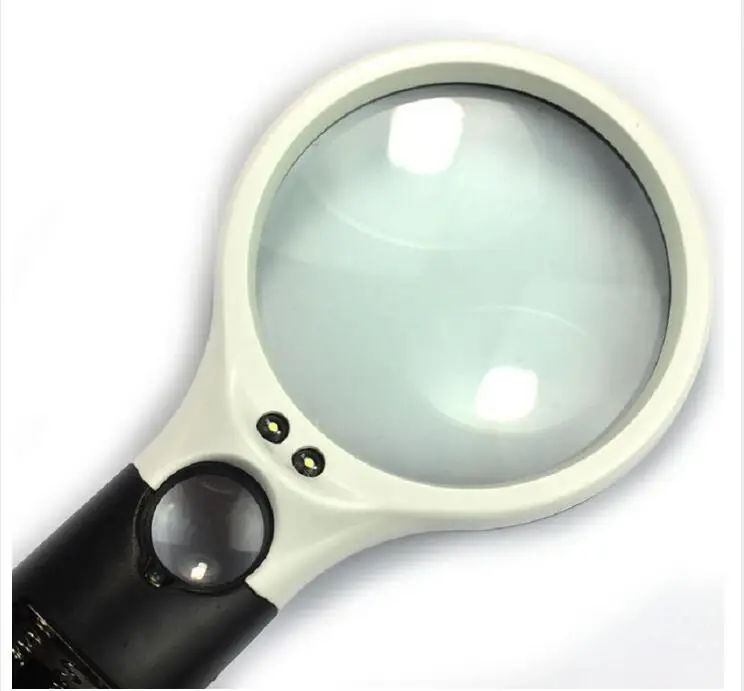 Mini Pocket Microscoop Lezen Vergrootglas Lens Sieraden Loep 3 Led ... Mini Pocket Microscoop Lezen Vergrootglas Lens Sieraden Loep 3 Led ...