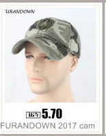 FURANDOWN американская армейская Кепка новая модная мужская Регулируемая хлопковая уличные бейсболки охотничья камуфляжная шапка тактическая