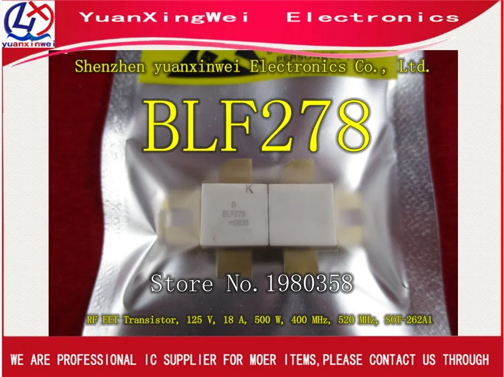 цена 1pcs BLF278 BLF 278 Free shipping New original