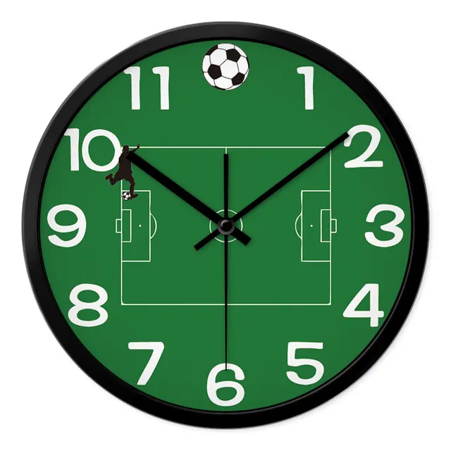 Home Goods Wall Clocks aliexpress : buy fun football field pattern of the living room Home Goods Wall Clocks aliexpress : buy fun football field pattern of the living room