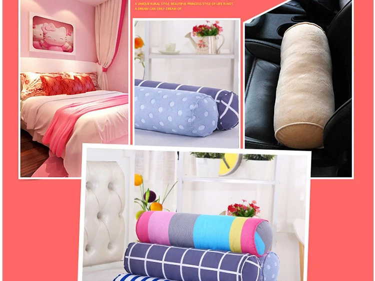 AAG, новая длинная колонка, большая хлопковая льняная подушка, конфетный цилиндр, поясная подушка, Шейная подушка, подушка для сна, диван, кровать, круглая подушка для сна