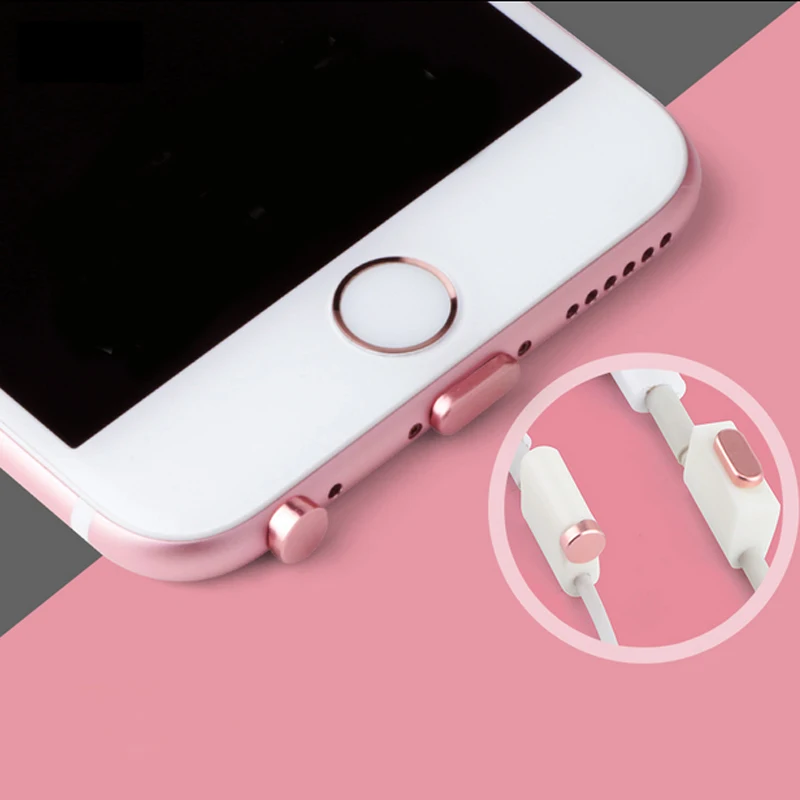 CatXaa-Phone-Aluminum-Alloy-PU-Dust-Plug-Set-for-iPhone-7-7plus-5-5S-6-Earphone