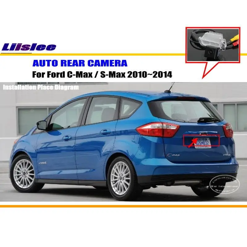 

Liislee Car Camera For Ford C-Max / S-Max 2010~2014 / Rear View Camera / HD CCD RCA NTST PAL / License Plate Light OEM