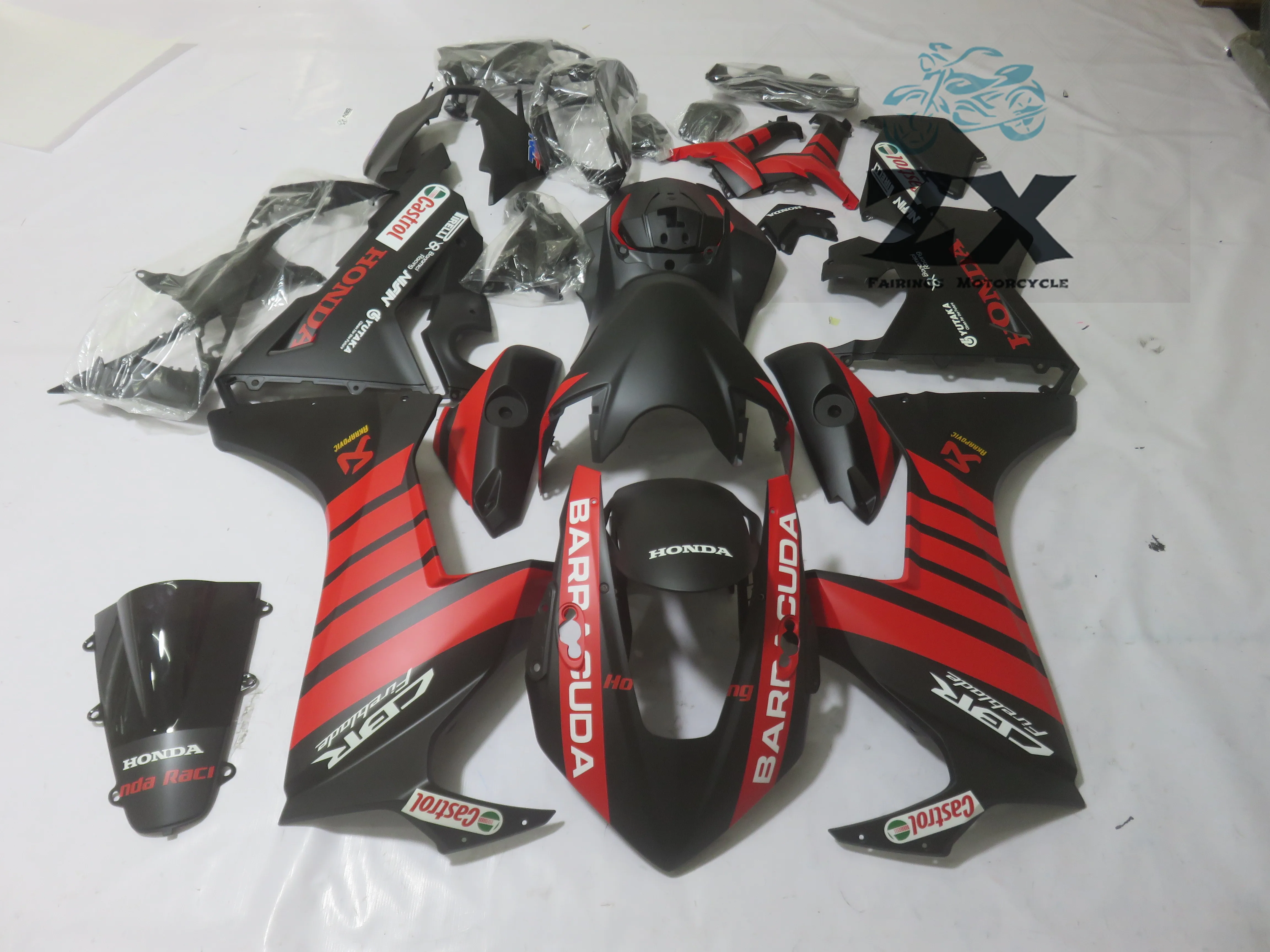 

free sticker heat Complete Fairings For HONDA CBR1000RR 2017 2018 ABS Plastic Kit Injection Motorcycle Fairing matte cbr1000rr