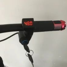 UBGO 48V Single Driver Motor Powerful Three wheel Electric Scooter 10 Inch E-Scooter