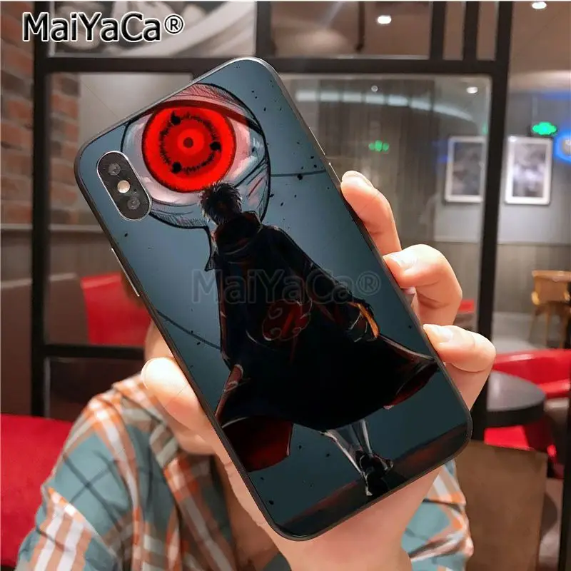 MaiYaCa Наруто Uchiha Obito чехол для телефона для iphone 11 Pro11 Pro Max X XS XR XS MAX 8 7 6 6S Plus 5 5S SE cass - Цвет: 6