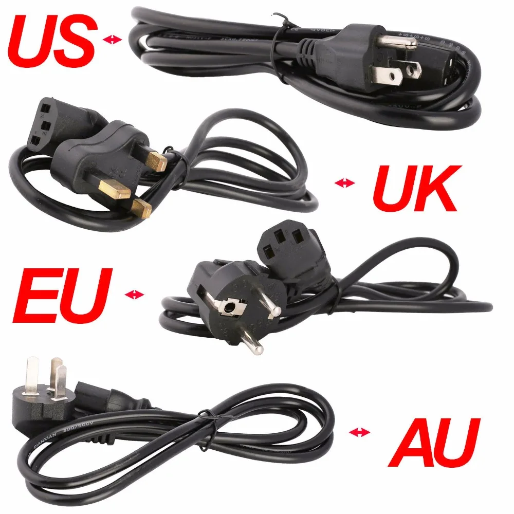 В виде бабочек новинка 12/24V US AU UK EU 1A 2A 3A 5A 6A 7A 10A 100V 240V конвертер адаптер Питание