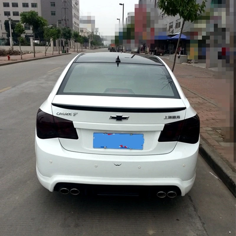 

ABS Material Rear Spoiler For Chevrolet Cruze 2010 2011 2012 2013 Primer Color Car Tail Wing Decoration