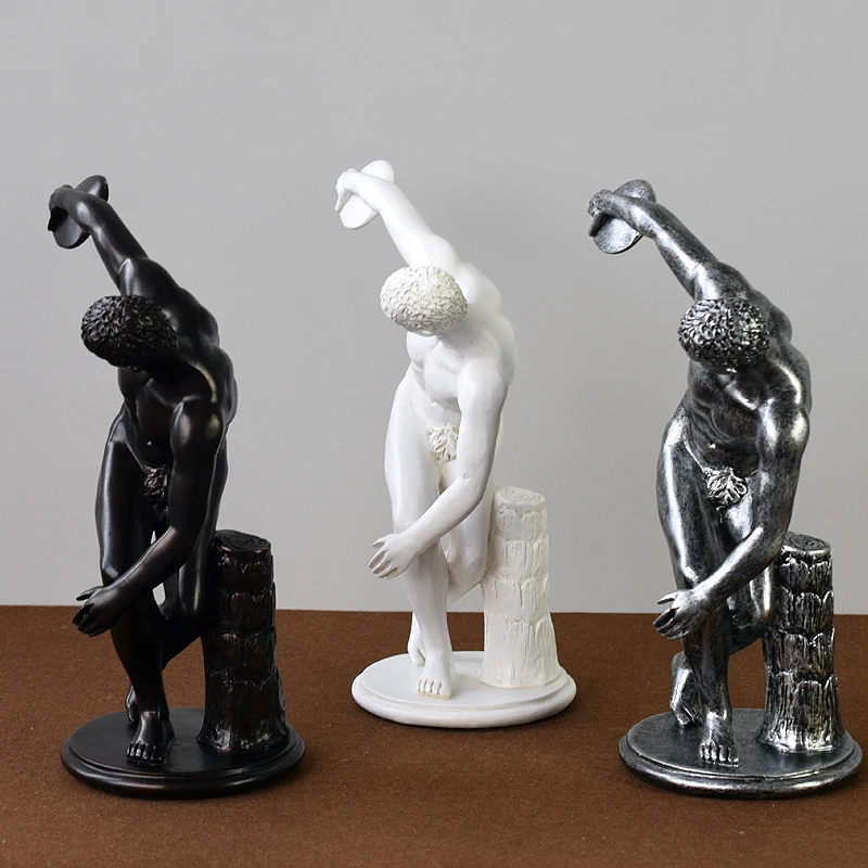 Европейская Спортивная скульптура, украшение для дома, абстрактные фигурки, статуя, креативная модель, украшения, статуэтки, предметы интерьера