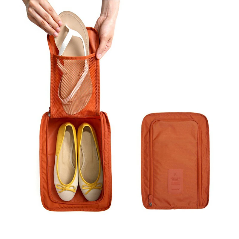 للماء حقيبة أحذية السفر حقيبة التخزين المحمولة أحذية المنظم طوي كيس التخزين النايلون متعددة الوظائف أكياس بسحاب للماء حقيبة أحذية السفر حقيبة التخزين المحمولة أحذية المنظم طوي كيس التخزين النايلون متعددة الوظائف أكياس بسحاب