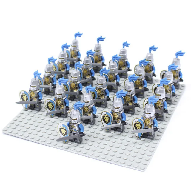 lego lion knight army