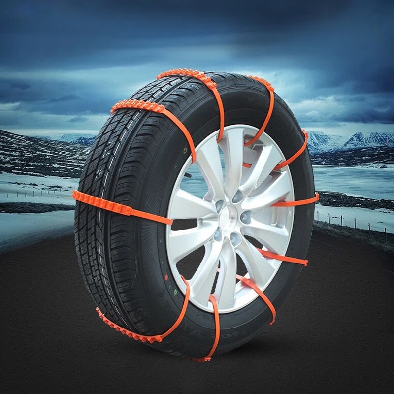 10 pcs Lotto Automobili Universale Mini di Plastica Spikes Per Pneumatici Catene Da Neve Inverno Pneumatici ruote Per Il trasporto del Camion Auto Suv Auto accessori