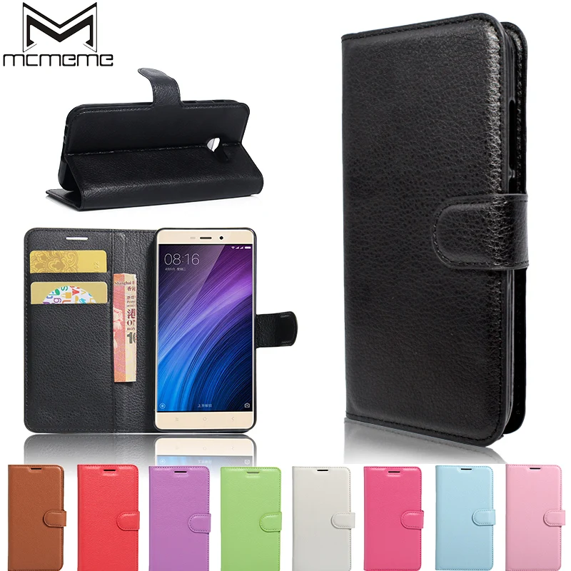 

Flip Phone Case for Xiaomi Redmi 4 Pro Wallet leather Case For Xiaomi Redmi 4X 4A 4 3 Pro 3 4 Pro Note 3 Pro 4 Pro Case Cover