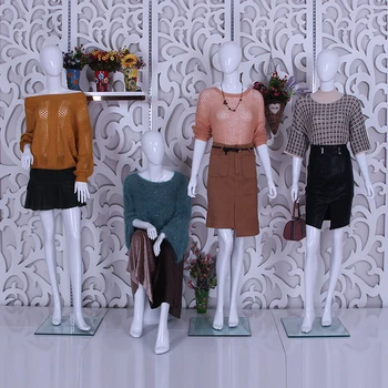 

Hot Sale!! Fashionable Style Female White Model Full Body Mannequin Factory In China