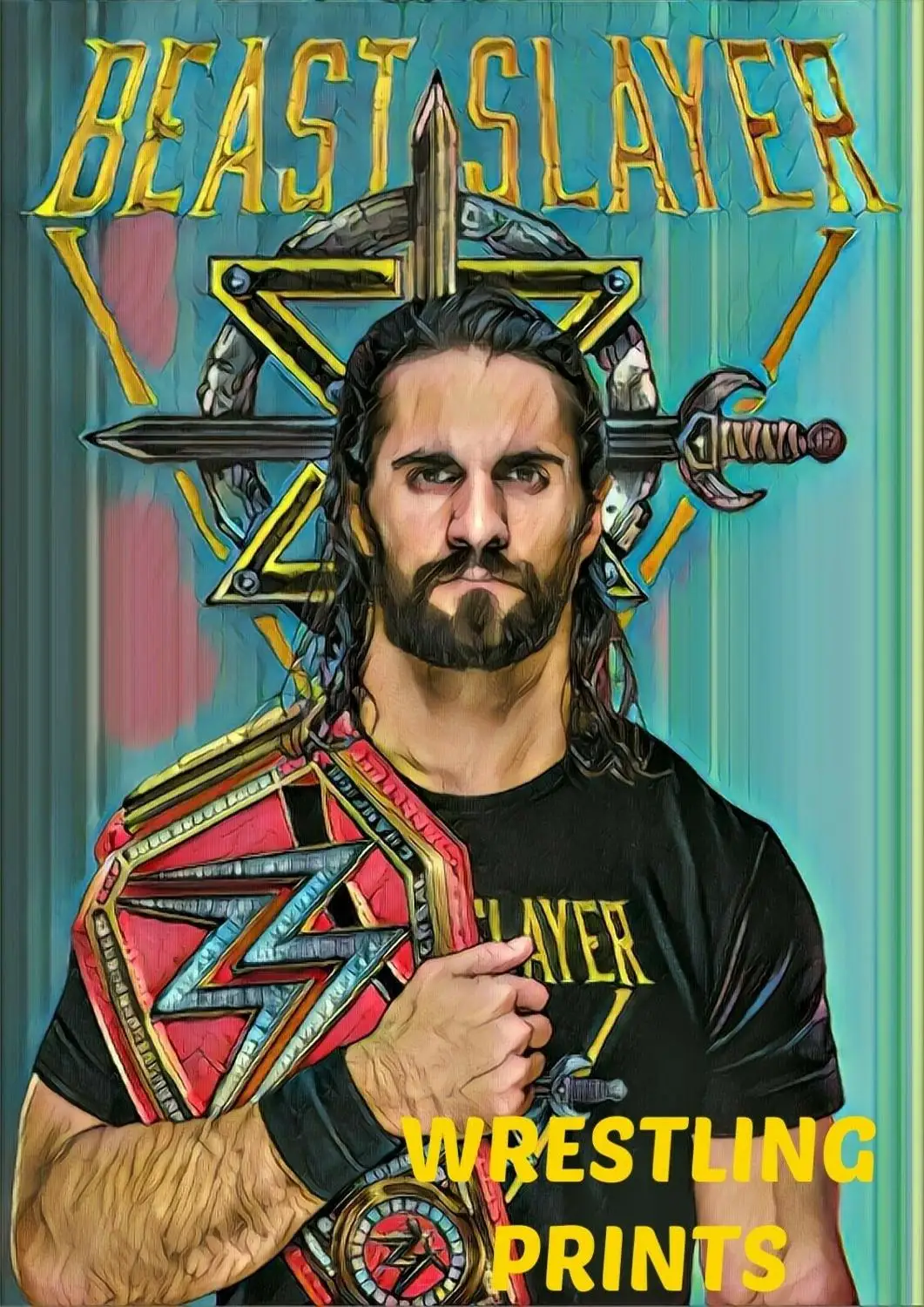 Seth Rollins Beast Slayer Logo