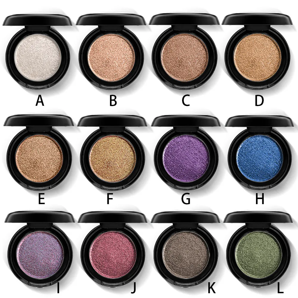 

Fashion Single Baked Eye Shadow Powder Palette Shimmer Metallic Eyeshadow Palette Drop Shipping makeup pinceaux maquillage