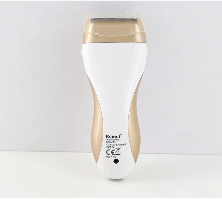 Kemei KM-3518 перезаряжаемый женский эпилятор для кожи для женщин электробритва для удаления волос женские скребковые Эпиляторы для бритья