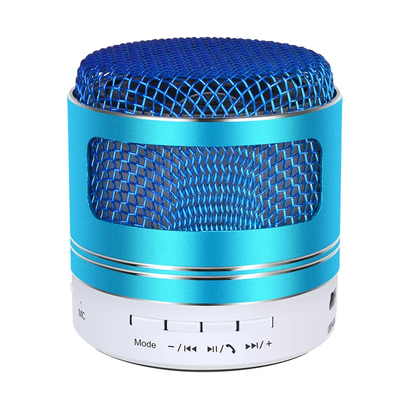 

PHSOULTONE Bluetooth Speaker Mini Column Speakers HandsFree Portable Wireless Speaker Soundbar With Mic Music for TF MP3 Player