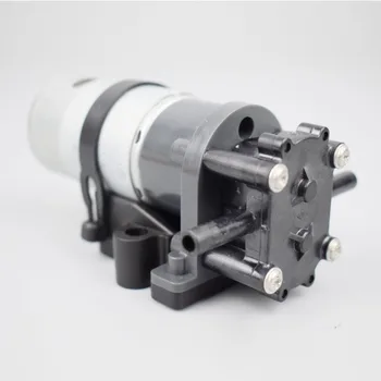 

hot water, oily liquid: gasoline and diesel, solvent: methanol DC 12V / 24V electric food grade pump 2.5LPM