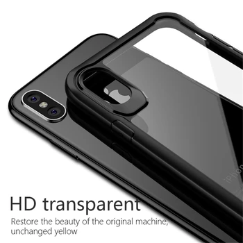 

For Iphone X Fitted Case Hd Transparent Phone Case5.8 Inch For Iphone 10 Grease Proof And Anti-fingerprints Phone Cover