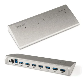 

dodocool 7-Port USB 3.0 HUB charger hubs for iMac Macbook Air Pro Superspeed 5Gbps External AC Adapter desktop laptop pc
